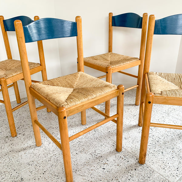 ITALIAN PAPER CORD DINING CHAIRS - HEY JUDE WORKSHOP • Vintage furniture & wares.