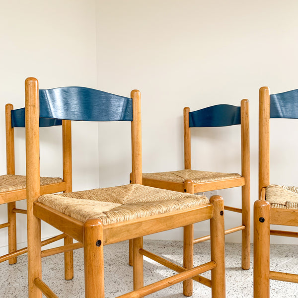 ITALIAN PAPER CORD DINING CHAIRS - HEY JUDE WORKSHOP • Vintage furniture & wares.
