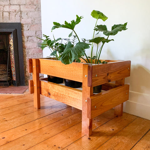 1970s PINE PLANTER BOX