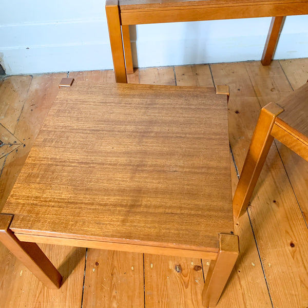 NESTING SIDE TABLES - HEY JUDE WORKSHOP • Vintage furniture & wares.