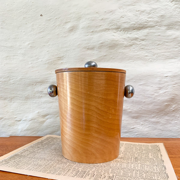 JAPANESE TEAK ICE BUCKET