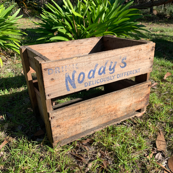 WOODEN CRATE NODDY'S DELICIOUSLY DIFFERENT