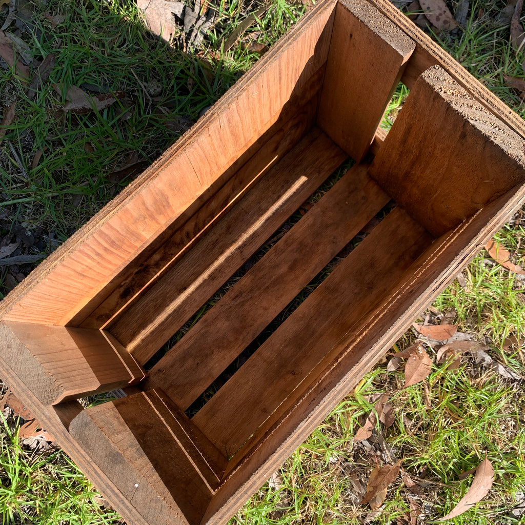 WOODEN CRATE CAMP RD BLUE