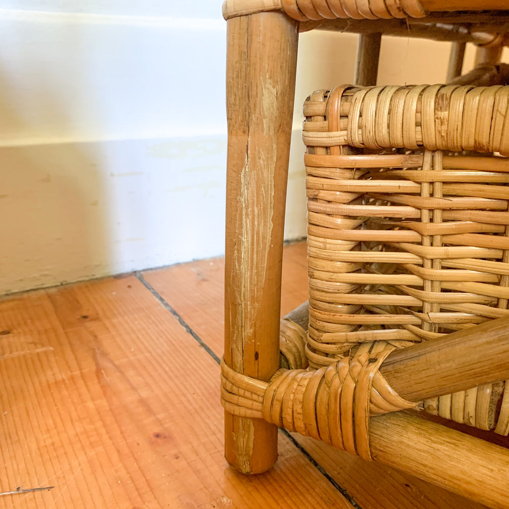CANE BASKET DRAWERS - HEY JUDE WORKSHOP • Vintage furniture & wares.