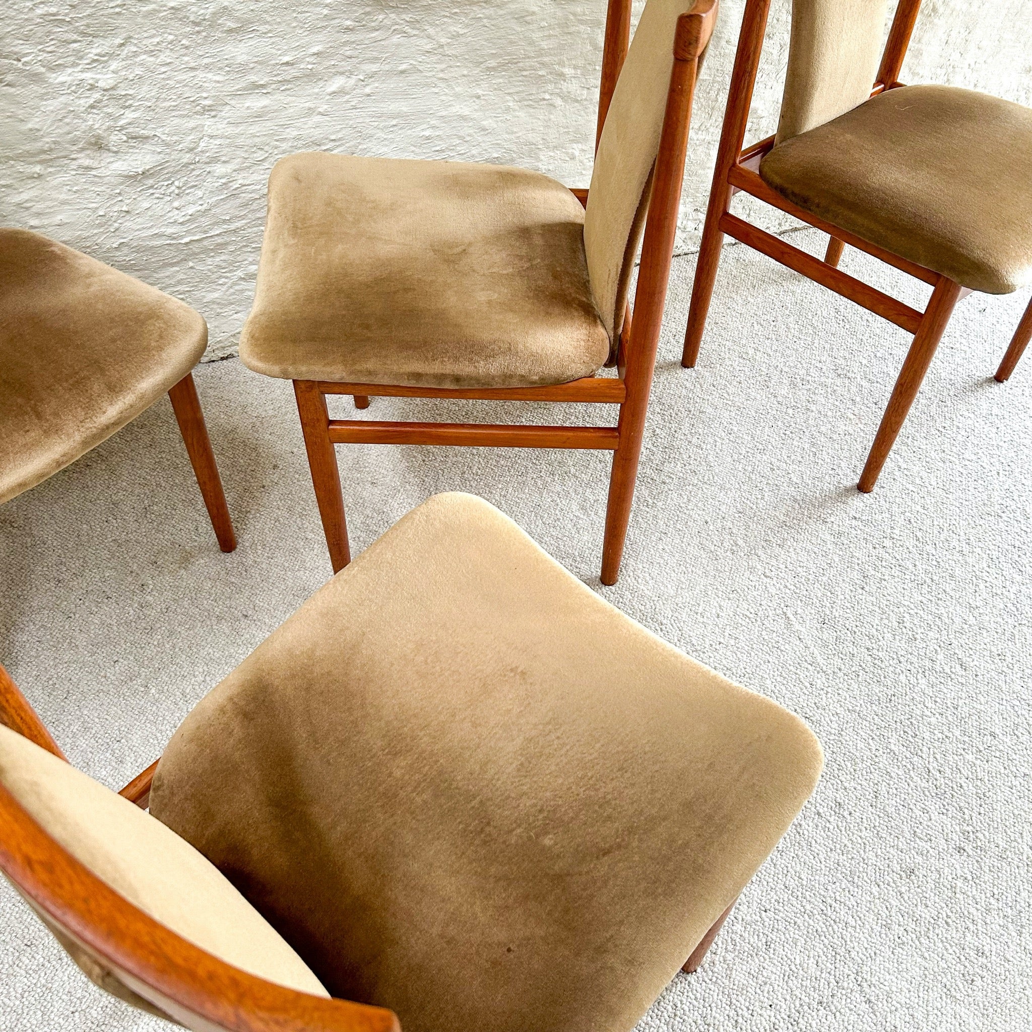 VELVET DINING CHAIRS