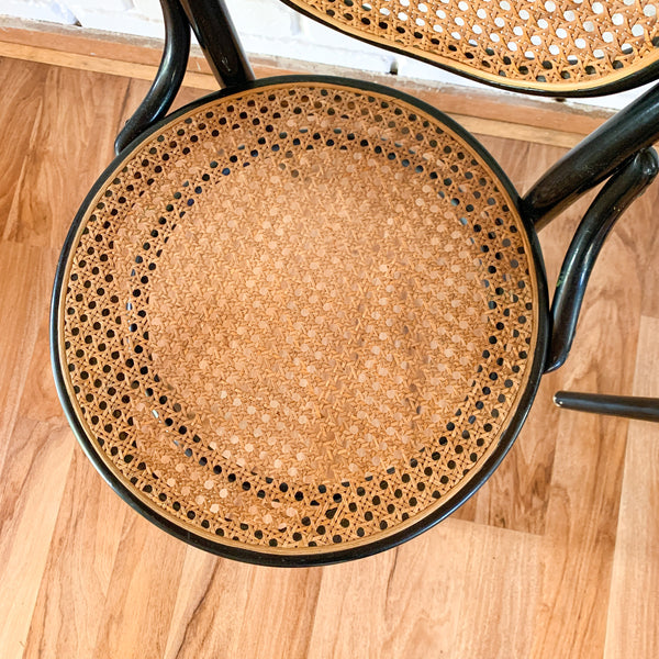 BENTWOOD RATTAN CHAIRS