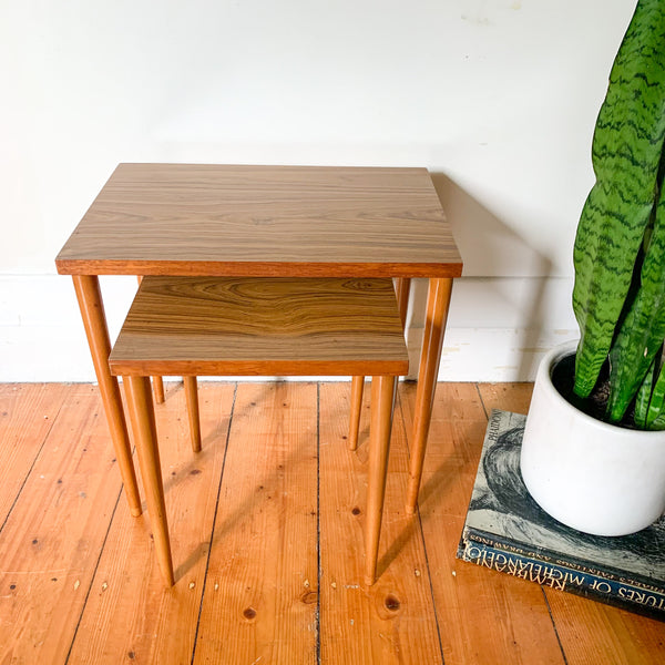 LAMINATE NESTING TABLES - HEY JUDE WORKSHOP • Vintage furniture & wares.