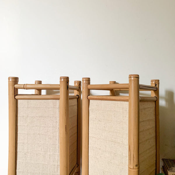 BAMBOO TABLE LAMPS - HEY JUDE WORKSHOP • Vintage furniture & wares.