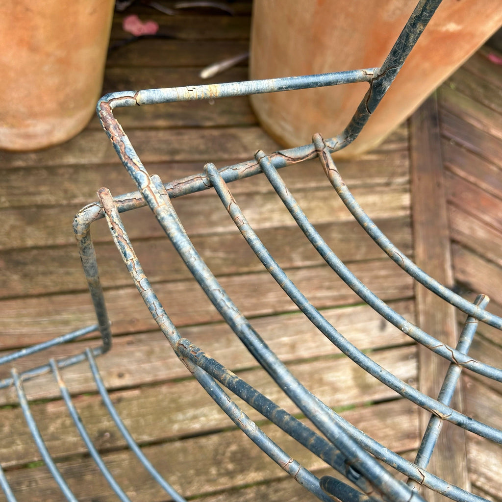 HALF ROUND METAL POT STAND - HEY JUDE WORKSHOP • Vintage furniture & objects Melbourne