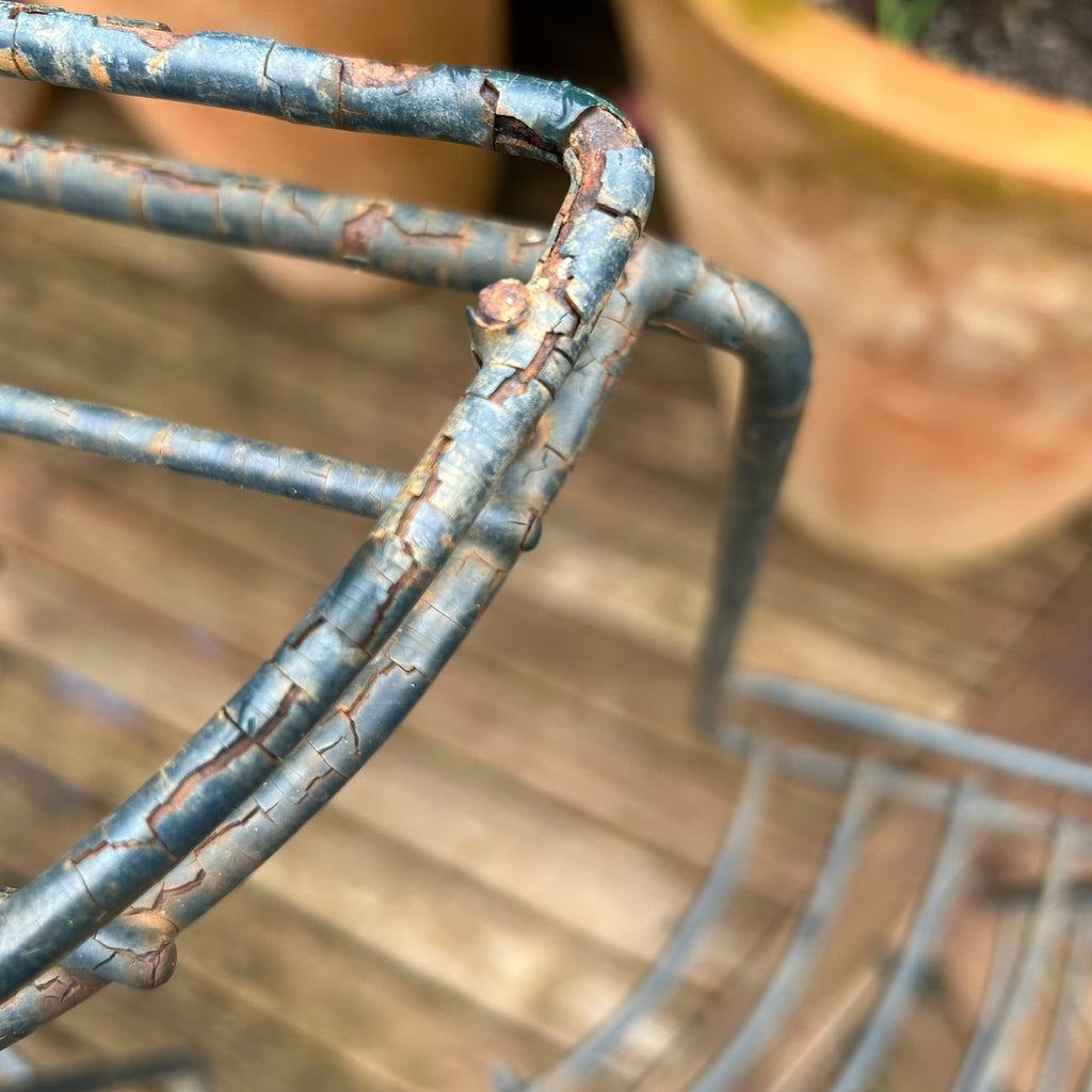 HALF ROUND METAL POT STAND - HEY JUDE WORKSHOP • Vintage furniture & objects Melbourne