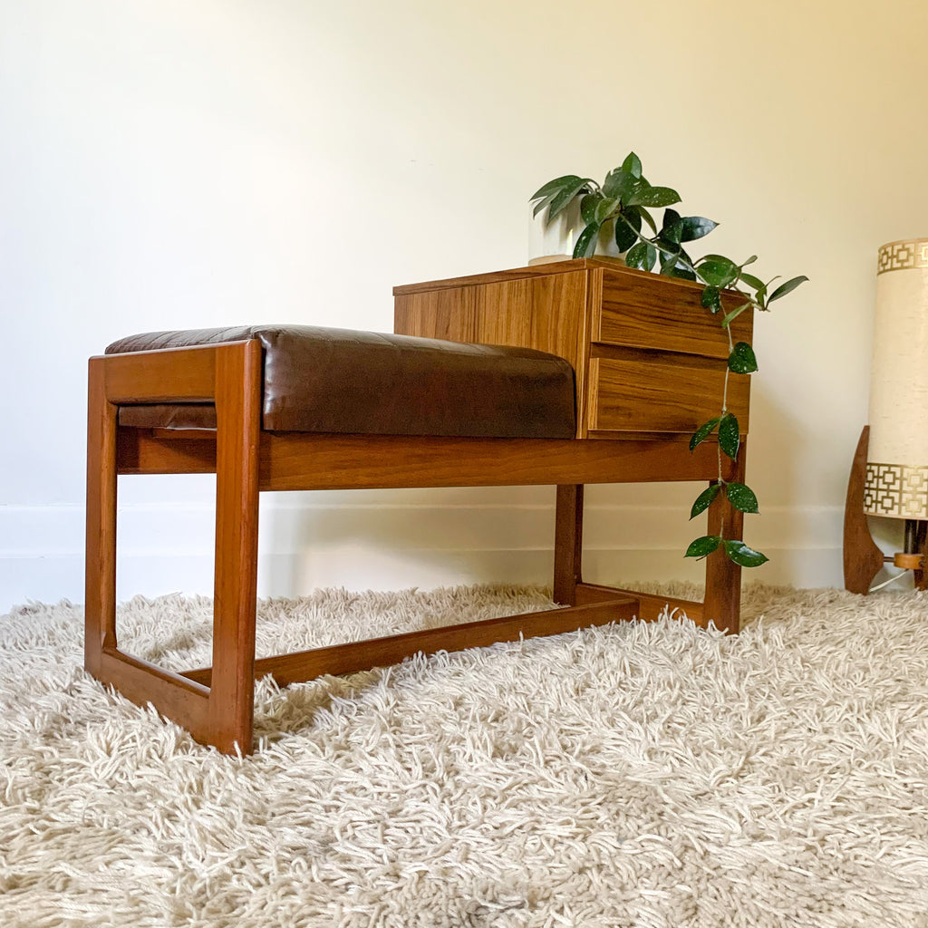 TELEPHONE TABLE - HEY JUDE WORKSHOP • Vintage furniture & objects Melbourne