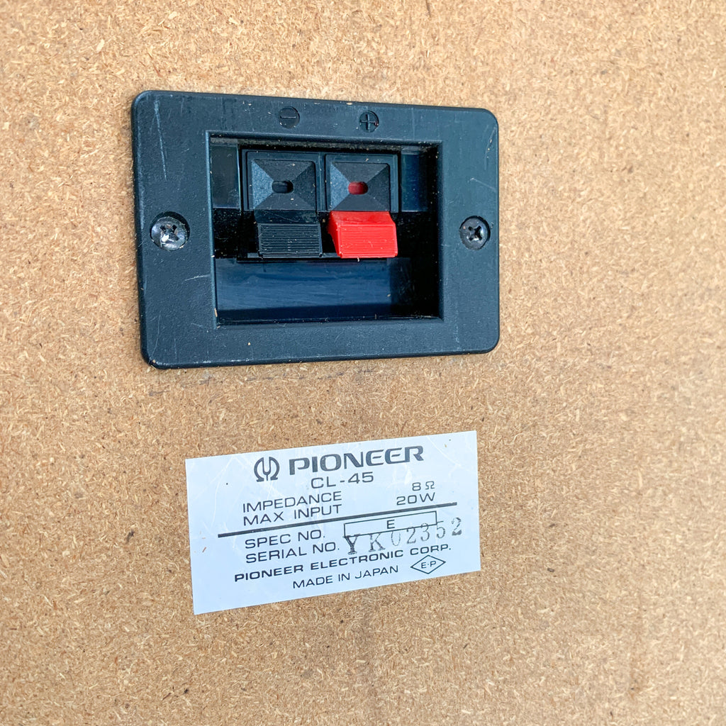 PIONEER SPEAKERS JAPAN