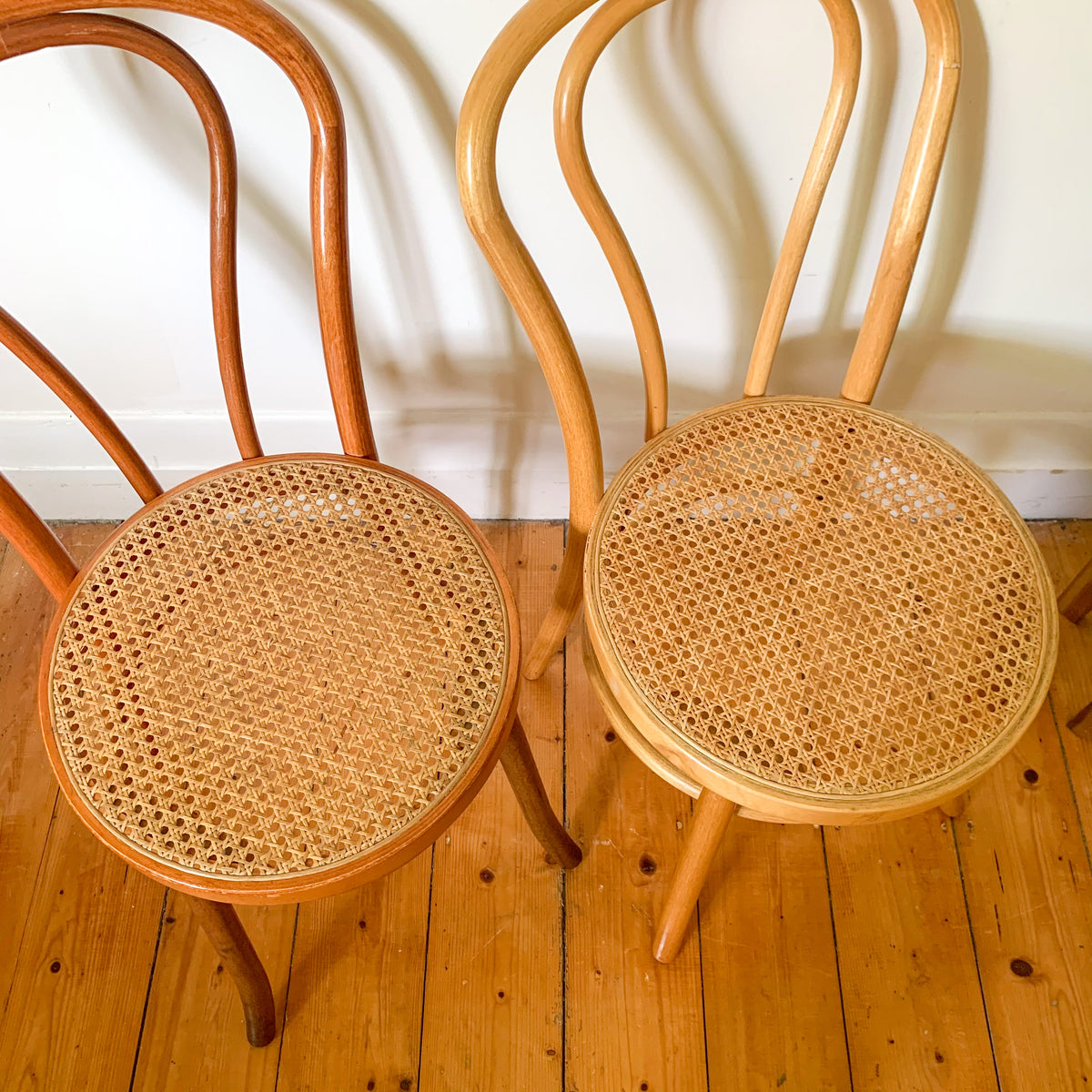 BENTWOOD RATTAN CHAIRS